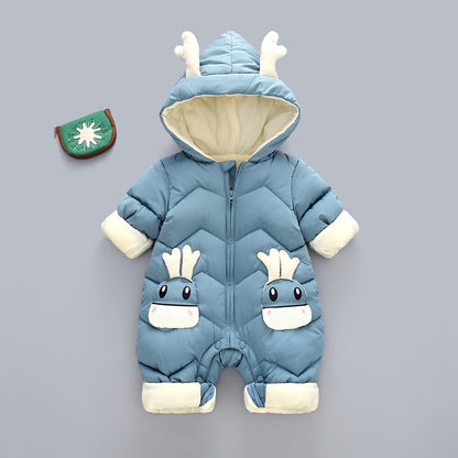 Cozy Baby Jumpsuit - Winter Warmth Retention - Native Collection