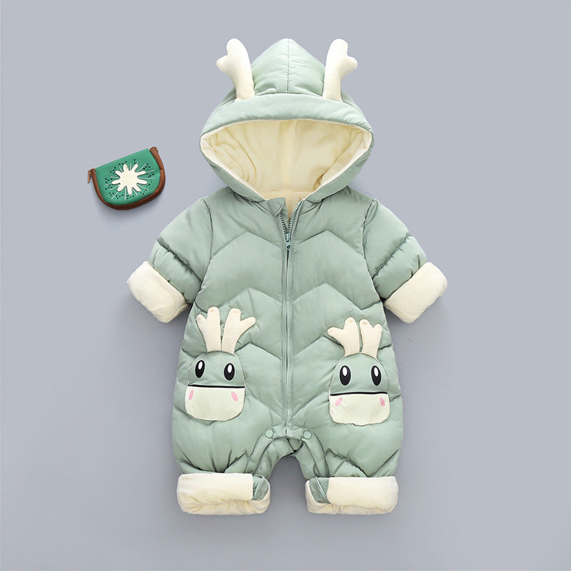 Cozy Baby Jumpsuit - Winter Warmth Retention - Native Collection