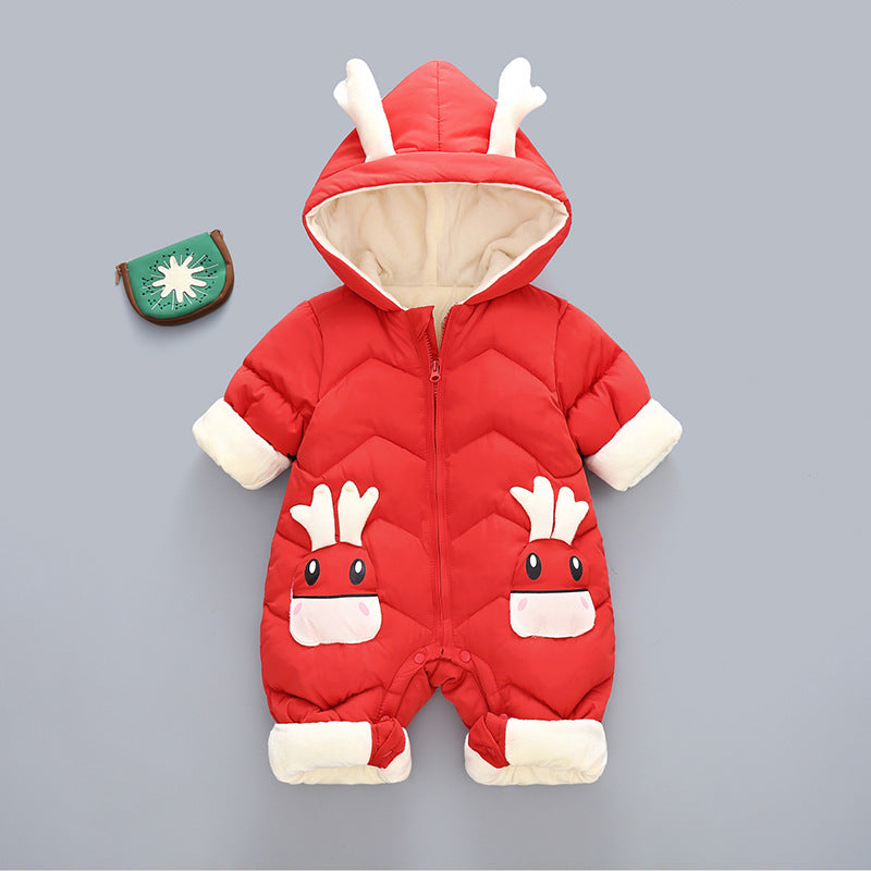 Cozy Baby Jumpsuit - Winter Warmth Retention - Native Collection