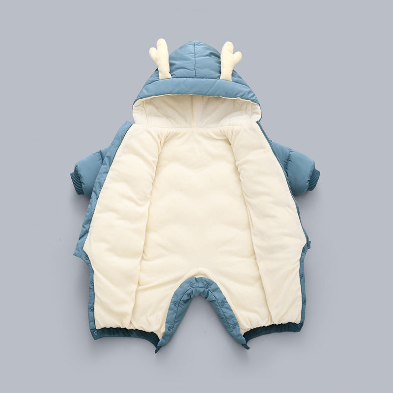 Cozy Baby Jumpsuit - Winter Warmth Retention - Native Collection