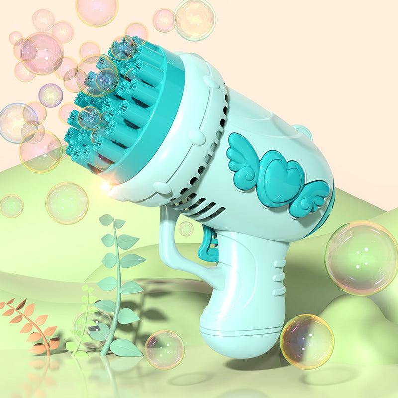 32-Hole Electric Luminous Water Bubble Gun - Native Collection